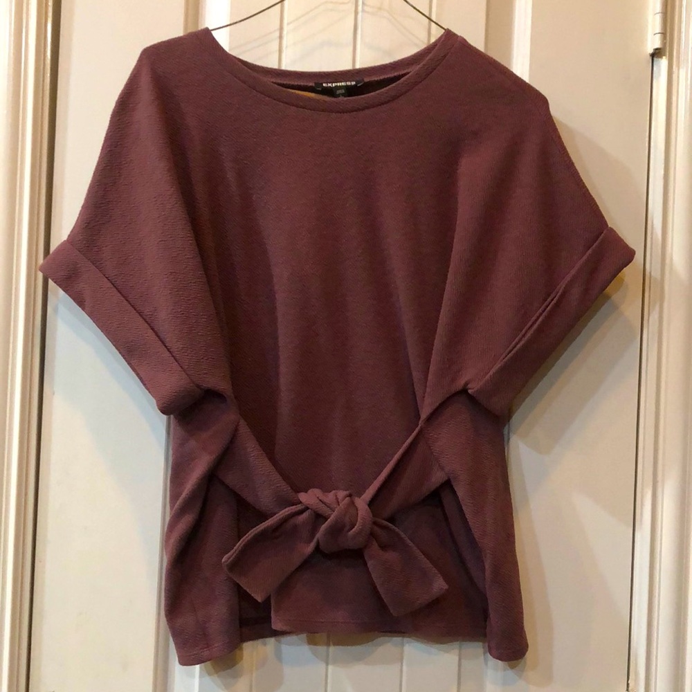 Maroon  Express blouse